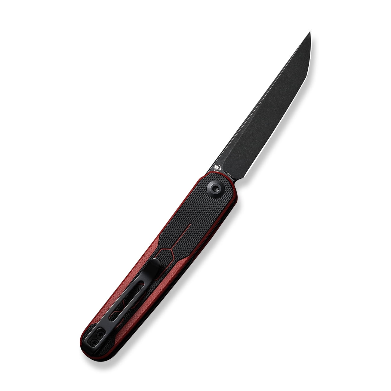 CIVIVI KwaiQ Pocket Knife, Folding Knife with Inline Flipper, 2.97" Nitro-V Tanto Blade Two-tone G10 Handle for Women Men C23015-1