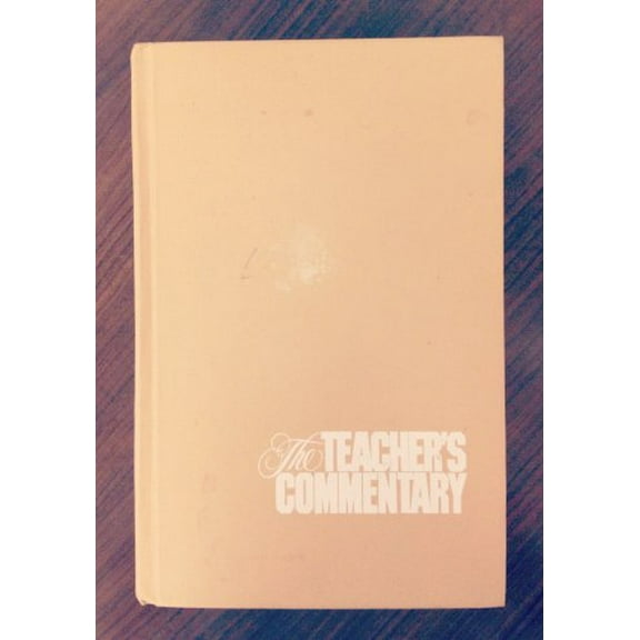 Pre-Owned Bible Teacher's Commentary (Hardcover) 0896938107 9780896938106