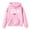 Pink, variant on LIIPEE Boys Girls Hoodies Fall Winter Comfort Long Sleeve Letter American Flag Printed Pullover Hooded Sweatshirt With Pocket Child Soft Camping School Sport Hoodie,Black,3-4 Years