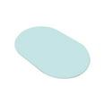thumbnail image 2 of Fmbmuo Bathroom Rugs Oval Non-Slip Backing Flat Pile Minimalist Bath Mat Rubber 16x24in Blue, 2 of 5