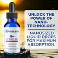 thumbnail image 3 of NANO METHYL B-12, Nanosized B12 liquid drops for instant absorption, pure organic vegan sublingual, delicious berry flavor, Improves Energy, Supports Heart & Brain Health, 30 servings, 3 of 8