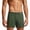 Army Green, variant on Boxer Shorts for Men Soft Cotton Knit Loose Fit Sleep Shorts Elastic Waistband Button Fly Lounge Underpants Breathable Mens Underwear Gray L