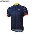 thumbnail image 3 of ARSUXEO - Maillot de ciclismo de manga corta para hombre, de secado rápido, para montaña, ciclismo de carretera, con cremallera reflectante, Z84, 3 of 5