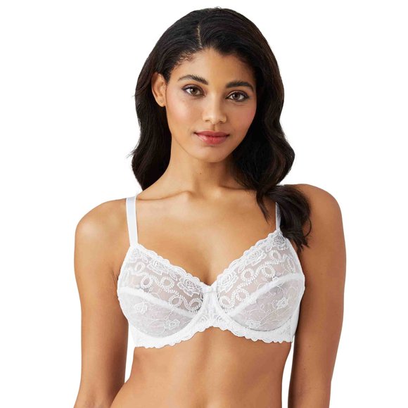 Wacoal Women's Renaissance Rose Embroidered Underwire Bra