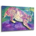 thumbnail image 2 of Epic Art 'Bobcat' by Carissa Luminess, Acrylic Glass Wall Art, 36"x24", 2 of 8