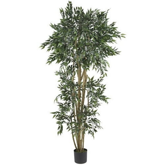 Nearly Natural 6' Green Ash Artificial Tree