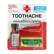 Red Cross Toothache Medication, 0.125oz Bottle