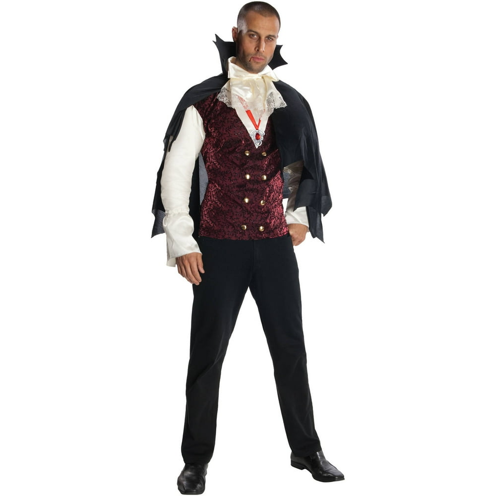 Vampire Men's Adult Halloween Dress Up / Role Play Costume - Walmart ...