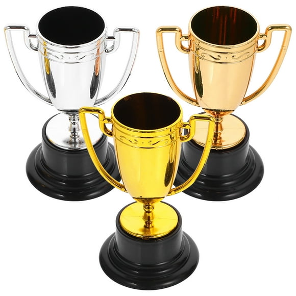 Party Trophy Trophy Award Plastic 3Pcs