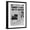 Black Frame, variant on Art.com Kennedy Assassination Headline Photo, 12" x 16"