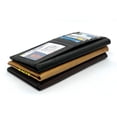 thumbnail image 4 of RFID Blocking Genuine Leather Checkbook Cover Holder Thin ID Window Card Wallet, 4 of 11