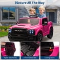 thumbnail image 6 of Ambifirner Ride On Truck Car Toy, 24V Electric 4 Wheels Kids Toys Ride on Truck w/Parent Remote Control, Music, Aux, LED Headlights, 2 Speeds, 6 of 10