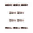 thumbnail image 1 of Jumpingount Paquete de 24 uñas de ballet resistentes a los arañazos, uñas acrílicas DIY, 23 marrón Type2 NO2 Jumpingount CBP256129, 1 of 6