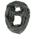 thumbnail image 4 of Peach Couture Anchor Print Cute Trendy All season Infinity Loop Scarves, 4 of 10