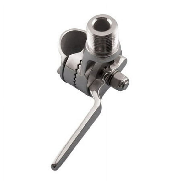 HEAVY DUTY STAINLESS STEEL RATCHET MOUNT MARINE BOAT ANTENNA (S3625-0000)