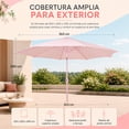 thumbnail image 3 of Sombrilla Jardin Exterior 2.63m Inclinacion Playa Terraza, 3 of 7