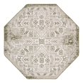 thumbnail image 3 of Unique Loom Outdoor Aztec Collection Area Rug - Coba (7' 10" Octagon Green/Ivory), 3 of 7