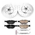 thumbnail image 3 of PowerStop Front Z23 Evolution Sport Carbon-Fiber Ceramic Brake Pad and Drilled & Slotted Rotor Kit Fits: MERCEDES-BENZ Select Models K7769, 3 of 10