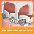 Plackers Orthopick Floss Picks, Designed for Braces, Tuffloss, Easy