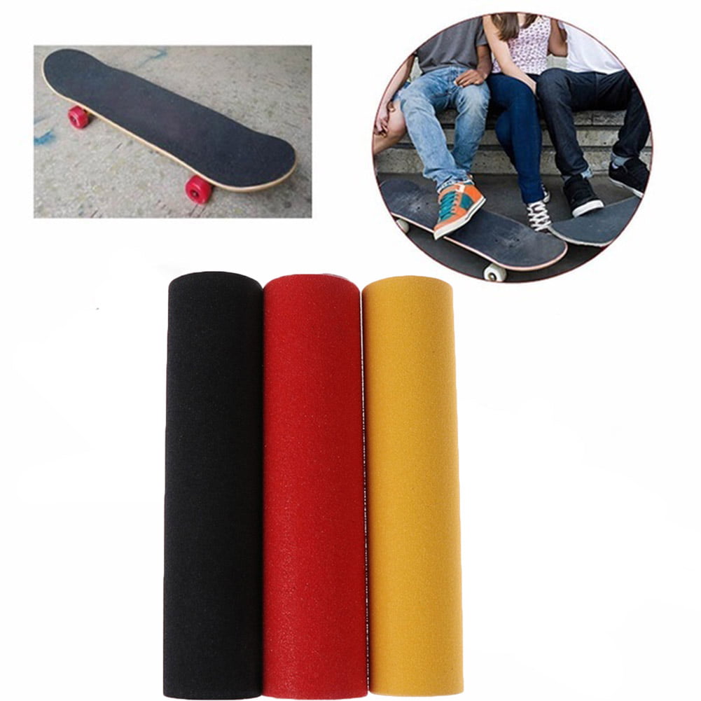SPRING PARK Skateboard Grip Tape Sheet, Bubble Free Waterproof Scooter Grip Tape, Longboard Griptape, Sandpaper for Rollerboard, Stairs, Pedal, Pistol, Wheelchair, Steps - Walmart.com