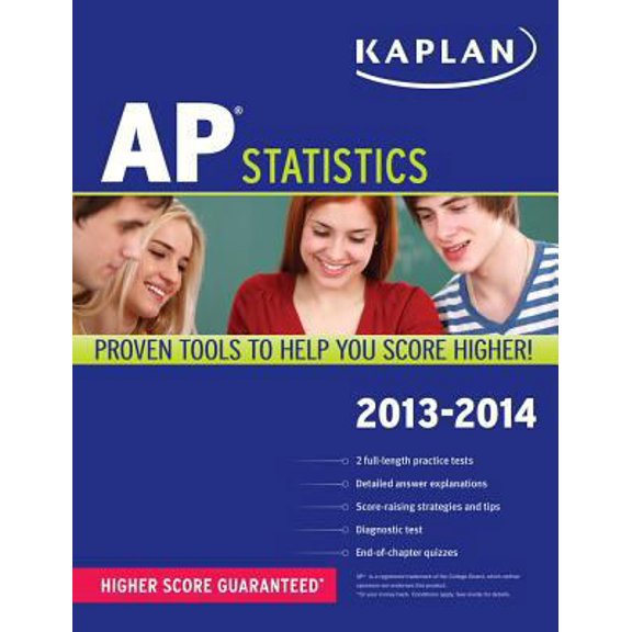 Pre-Owned Kaplan AP Statistics 2013-2014 (Kaplan AP Series) (Paperback) 1609787218 9781609787219