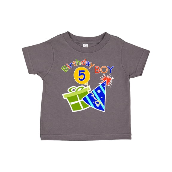 Inktastic Birthday Boy 5th Birthday Boys Toddler T-Shirt