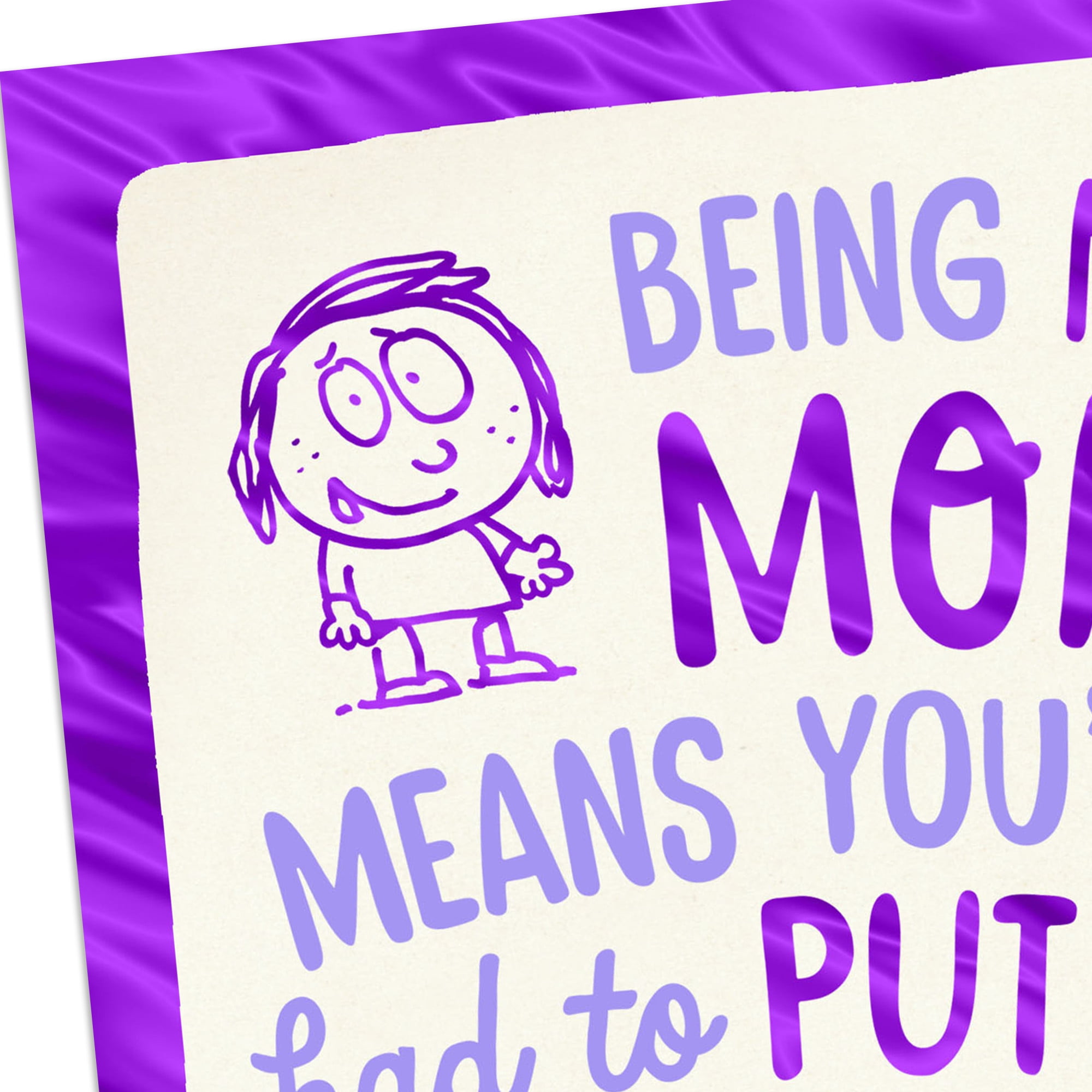 Hallmark Funny Birthday Card for Mom (Not Over Yet)