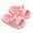 Pink, variant on Honeeladyy Kids Soft Slides Boys Girls Shower Slippers Slip on Slide Sandals Non-slip Summer Beach Pool Shoes Birthday Gift White 5-6 Years