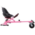 thumbnail image 5 of ZHICHUN Hoverboard Seat Attachment Go-Kart Adjustable Steel Frame with Dual Shock Absorber Fits 6.5 8 10 Hoverboards Black Hoverboard Not Included, 5 of 14