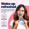 thumbnail image 2 of Cheeky Mouth Tape for Sleeping with Travel Case, Anti-Snoring Strips for Nasal Breathing,  Blue , 60 Count, 2 of 6