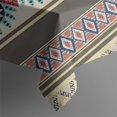thumbnail image 5 of Blue Boho Tribal Masks and Diamonds Pattern Square Tablecloth,Waterproof Square Table Cover,Wipeable Spillproof Washable Table Cover for Home Kitchen Party Decor 52"x52"(132x132cm), 5 of 6