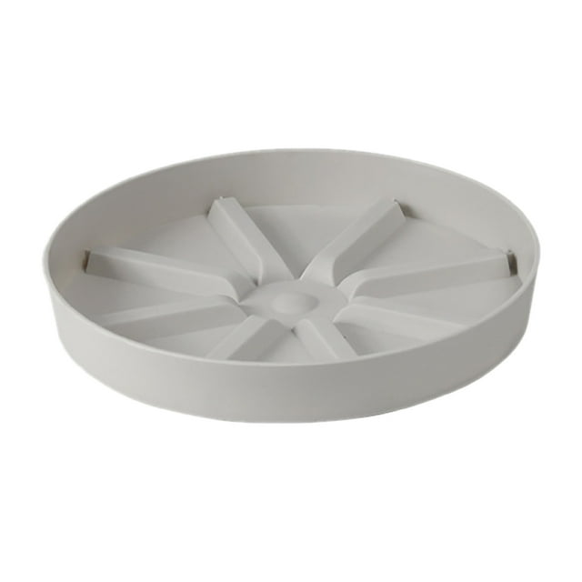 kjfeif Clearance Gardening Flower Pot Tray Draining Anti Rotten Roots Breathable Round Plastic Flower Tray Base for Home Office Desk Window Sill Bathroom Bedroom Outdoor Indoor