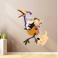 thumbnail image 3 of Up Movie Cartoon Carl Main Characters Decors Wall Sticker Art Design Decal for Girls Boys Kids Room Bedroom Nursery Kindergarten House Home Decor Stickers Wall Art Vinyl Decoration (40x35 inch), 3 of 3