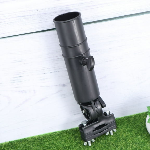 Masteelf Umbrella Stand for Golf Carts Adjustable ABS Plastic Rack to Organize Umbrellas Black 7.5 Inches