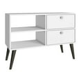 thumbnail image 2 of Manhattan Comfort Dalarna Meuble Télé 35 Pouces Blanc, 2 of 2