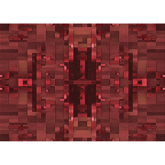 Ahgly Company Tapis Rectangulaire Lavable en Machine Intérieur Transitionnel Rouge Foncé, 3 Pieds x 5 Pieds