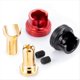 thumbnail image 2 of Conector de Batería de Labio de Conector Banana de Metal de 5,0 mm para Automóvil RC con Disipador de de Metal para Modelos de Automóviles RC, 2 of 6