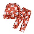 thumbnail image 4 of HAYIMI Child Halloween Print Boy's Pajama With O-Neck Long Sleeve Tops And Pants Sleepwear For Boys Comfortable Nightwear Leisure Homewear, 4 of 8