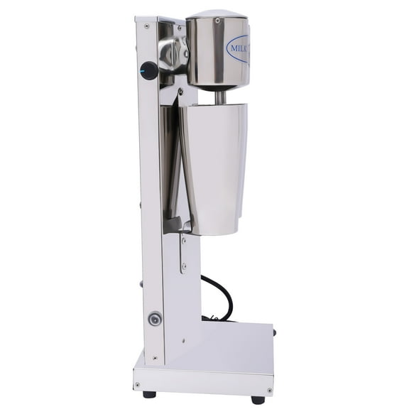 Toolven Electric Milkshake Maker with Dual Heads, Variable Speed Control, Silent Motor, and Large Capacity Mixing Cups
