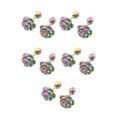 thumbnail image 1 of Pendientes de 5 piezas, aretes redondos, regalos geométricos, accesorios de joyería, cartílago, abalorio de boda a la moda para mujeres y Ropa, zapatos y accesorios Miscelánea bola de colores Minnieouse AP009678-01B, 1 of 6