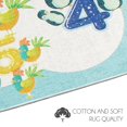 thumbnail image 4 of Low Pile Kids Rug for Playroom - Ultra-Thin Non-Slip Kids Area Rug - Washable Cotton Educational Rug for Kids Room - 39.5 x 59 Inches Basketball Rug for Kids, 4 of 6
