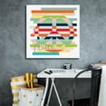 thumbnail image 4 of Epic Graffiti 'Peace Rainbow'  by Erin Clark Canvas Wall Art, 26" x 26", 4 of 6