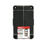 Hyper Tough 4-Shelf Plastic Storage Shelf, Black, 22 in W x 14 in D x 47 in H