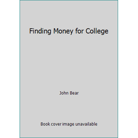 Finding Money for College, Used [Paperback]