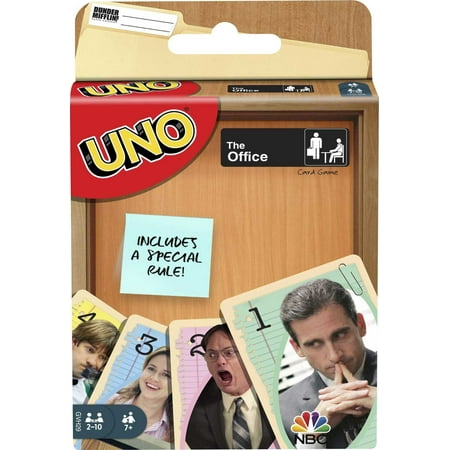 UNO The Office Card Game for Teens & Adults for Game Night with Special Rule for 2-10 Players