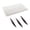 Color:White, variant on Food Grade Silicone Baking Mold For Vanilla Pods Cake Mousse And Creative Dessert Chocolate Mould