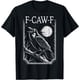 thumbnail image 1 of F-Caw-F Crow Minimal – Camiseta retro gótica de pájaro negro divertido cuervo, 1 of 2