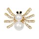 thumbnail image 2 of Pin Lindo Del Rhinestone De material perla De Imitación Del Broche Para Del Partido De Halloween Yuyangstore Broche de araña de diamantes de imitación, 2 of 8