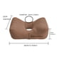 thumbnail image 3 of Almohada Lumbar de Pana Qazbgdl para Silla de Oficina y Asiento de Coche - Cojín de Respaldo Grueso para Estar Sentado Durante Largos Periodos | 1 Paquete, 3 of 6