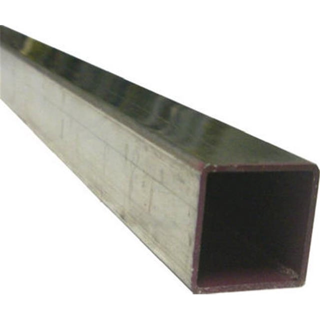 11390 Tube Carré en Aluminium 1 x 48 Po.